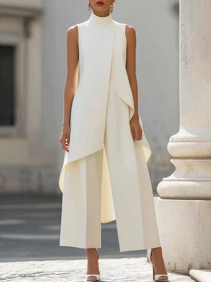 Martina | Asymmetric Top & Pants Set