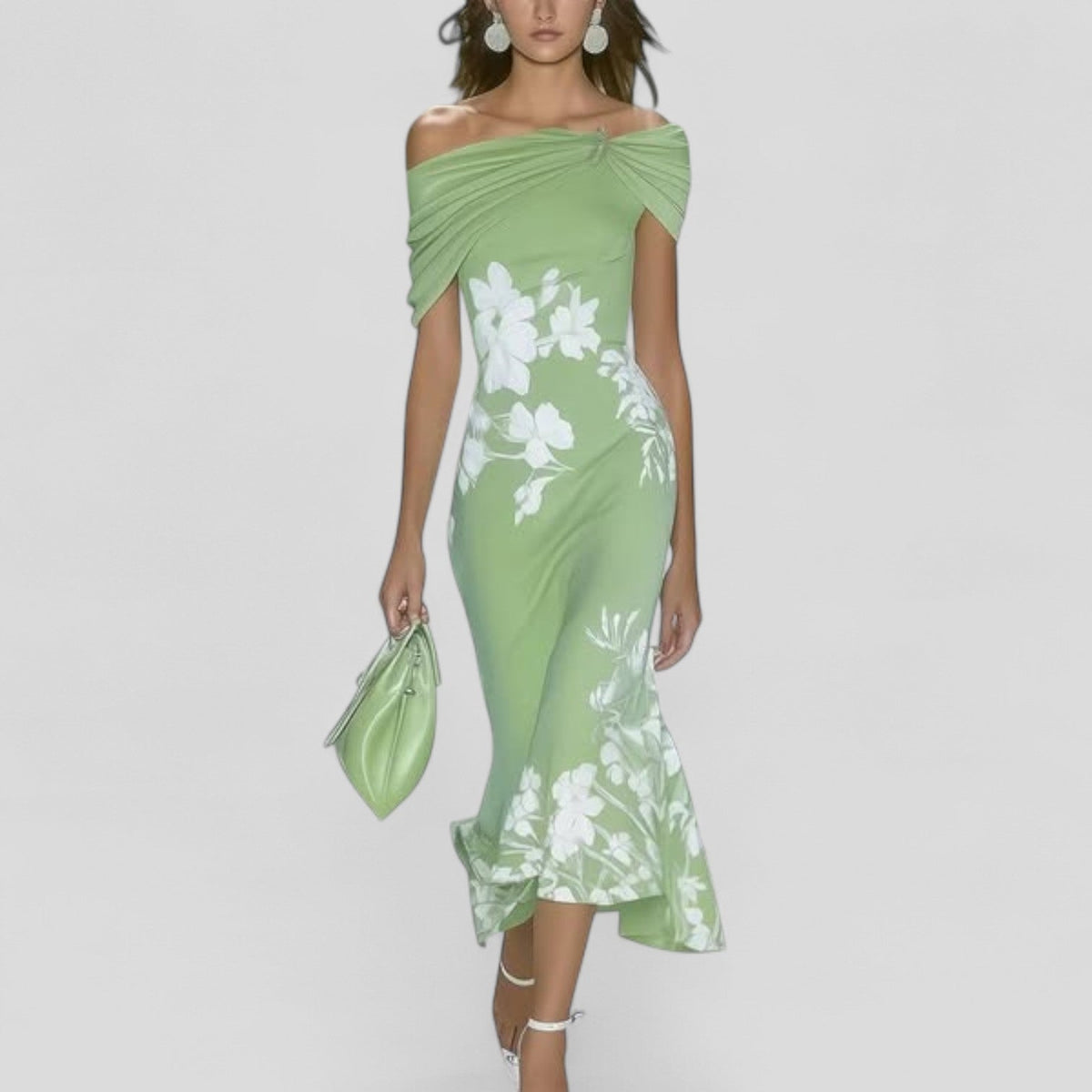 Isabrunel | Floral Midi Dress
