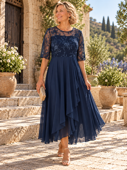 Rhonda | Lace-Detail Dress