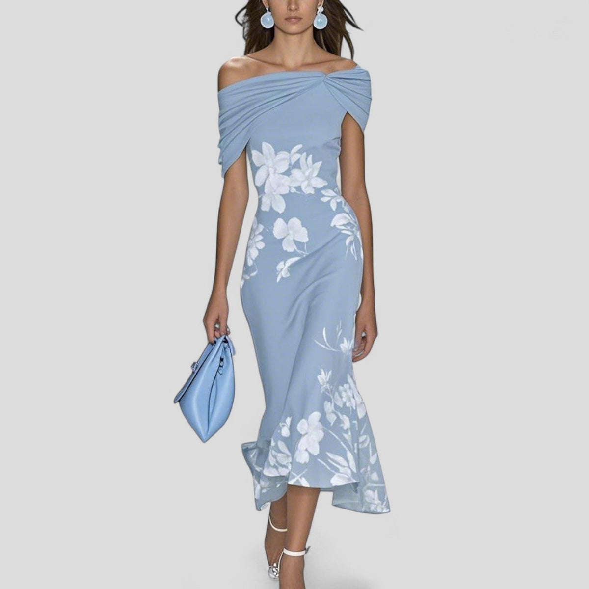 Isabrunel | Floral Midi Dress