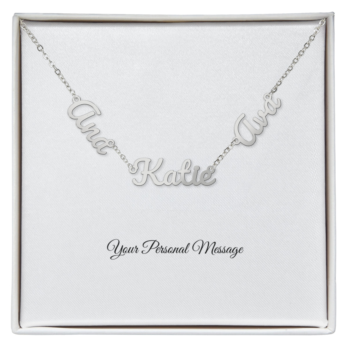 Multiple Name Necklace - Add Your Own Names
