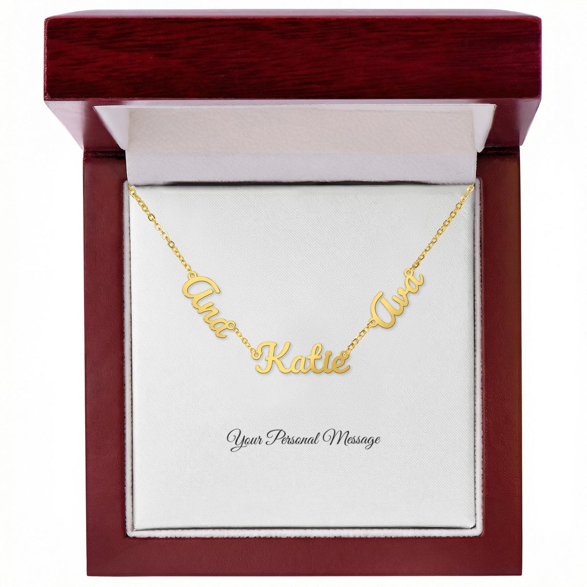 Multiple Name Necklace - Add Your Own Names