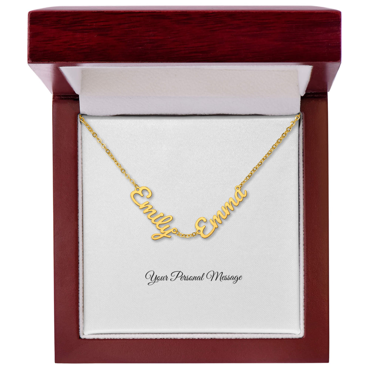 Multiple Name Necklace - Add Your Own Names