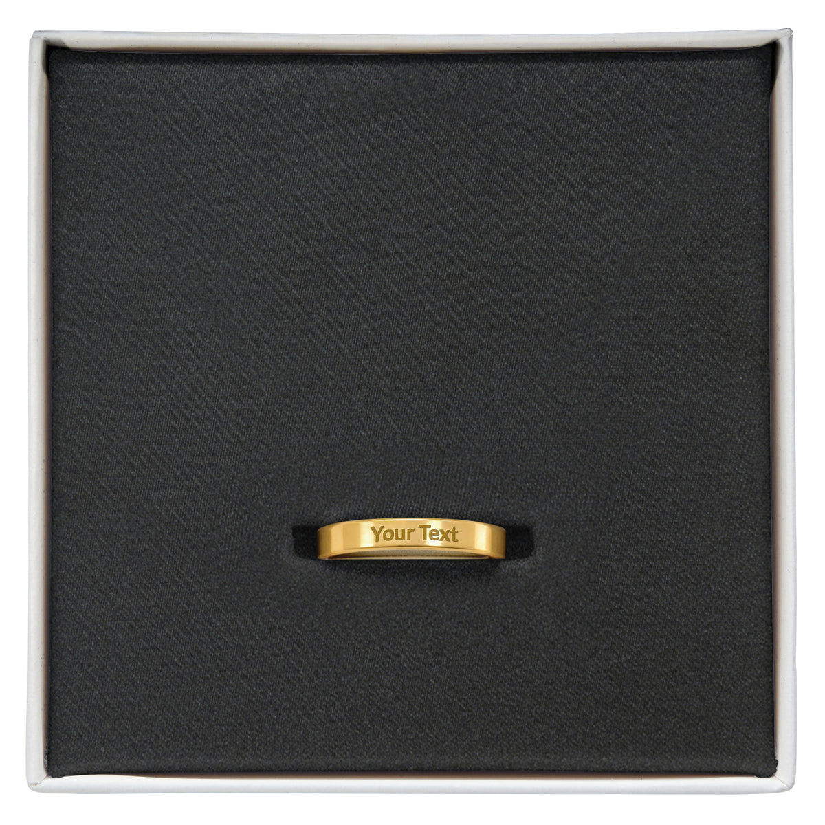 Custom Women's Ring - Engrave Your Name