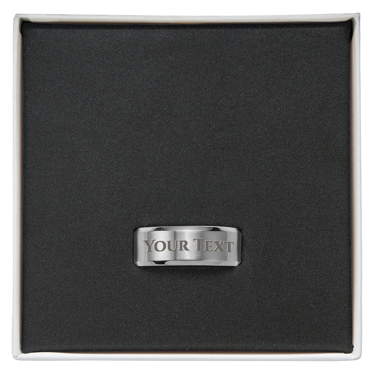 Custom Men's Ring - Engrave Your Name