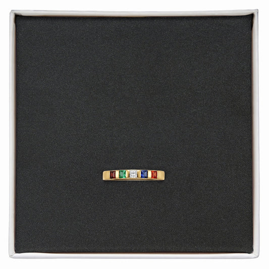 Women's Stackable Birthstone Ring
