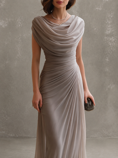 Jilliann | Cowl-Neck Maxi Dress