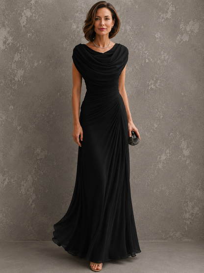 Jilliann | Cowl-Neck Maxi Dress